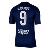 Paris Saint-Germain Goncalo Ramos #9 Hemmakläder 2025-26 Kortärmad
